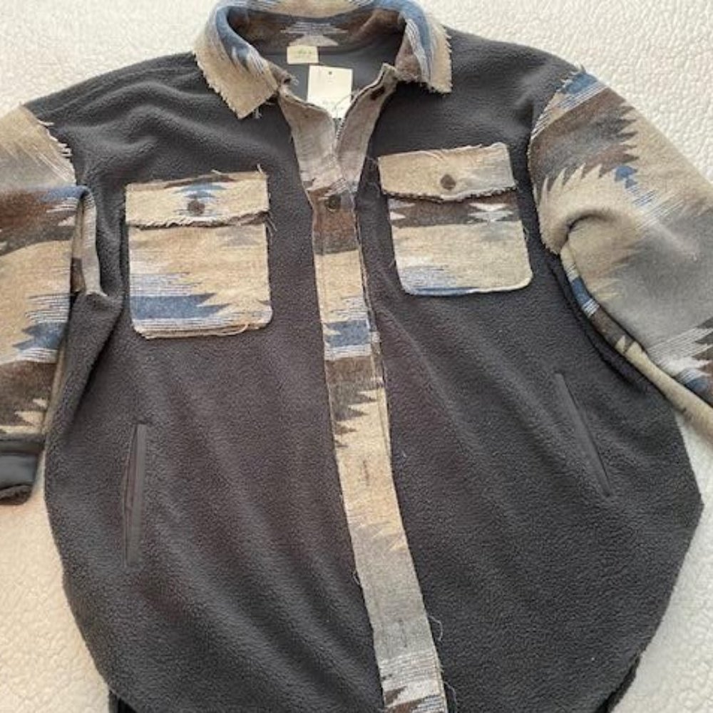 BNWT - Blue Buttercup Shacket - Size M